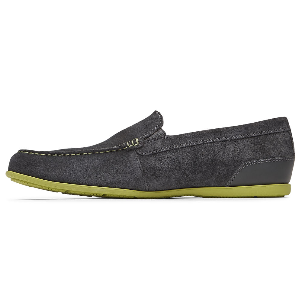 Rockport Slip-Ons Herre Mørke Grå - Malcom Venetian - XHJS60184